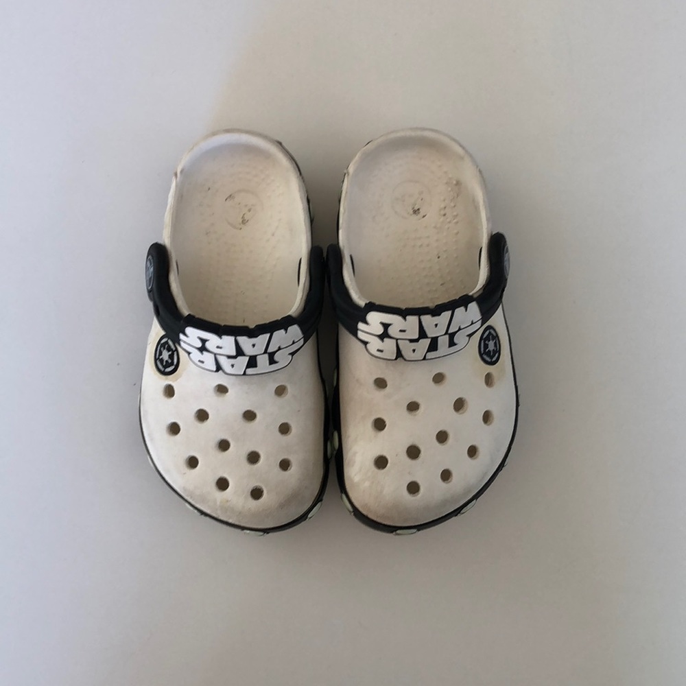 Toddler Star Wars Storm Trooper Crocs